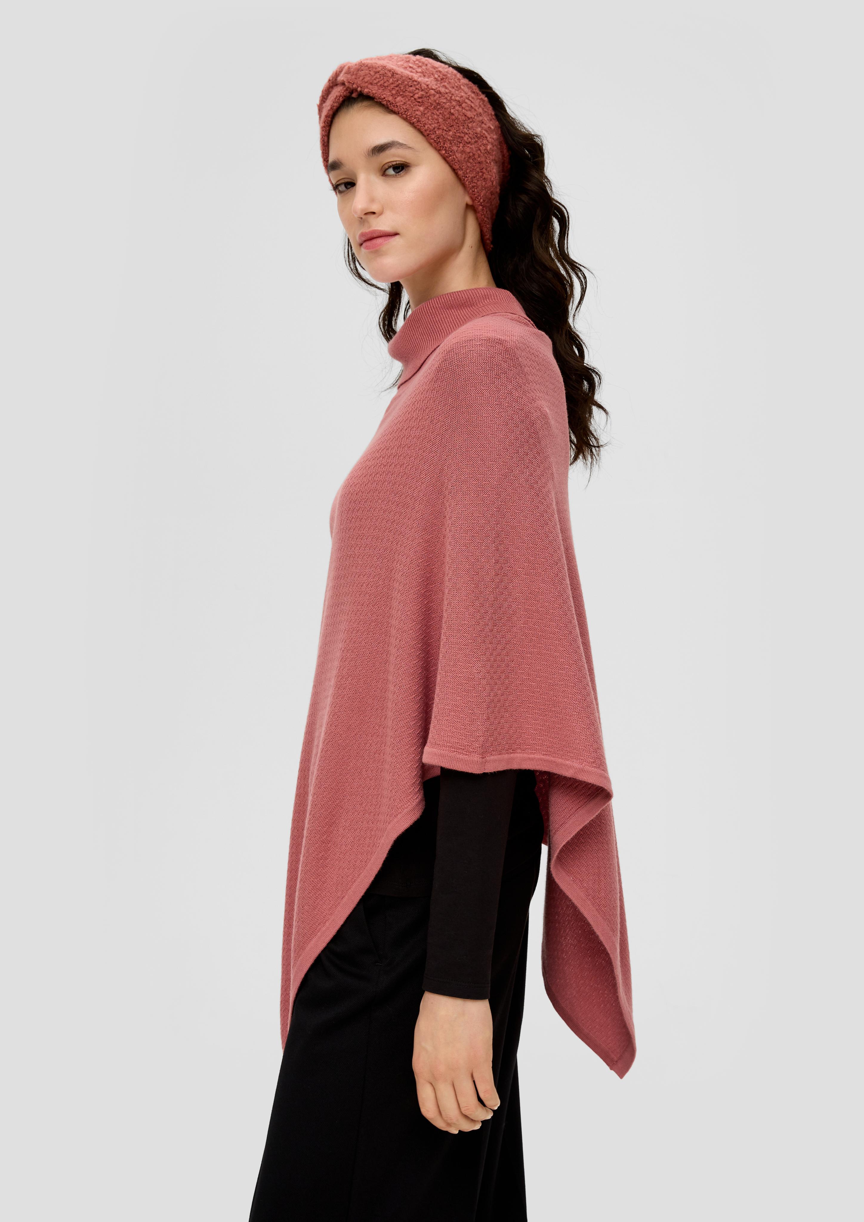 Poncho aus Viskose-Baumwoll-Mix  2135651-2074