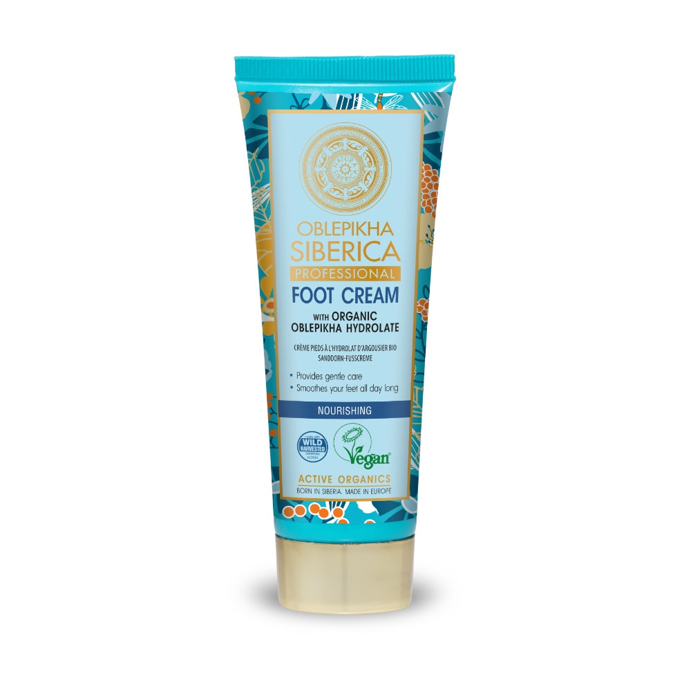 Natura Sibérica Crème pour les Pieds à l'Argousier Soin des Pieds