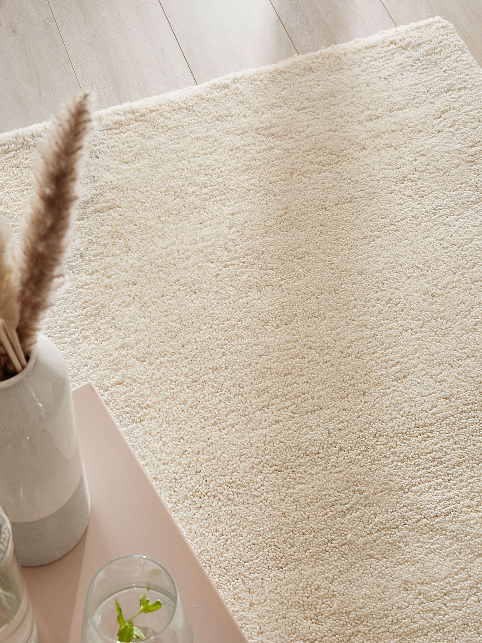 Atlas Berber-Teppich, Creme
