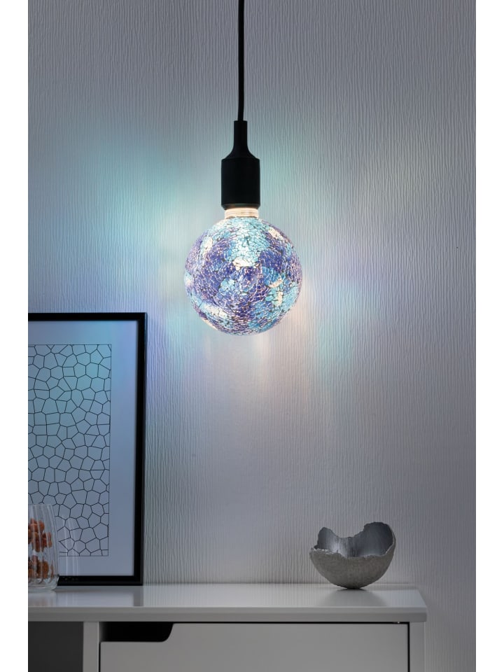 paulmann LED G125 E27 Miracle Mosaic Blau F günstig kaufen onesize