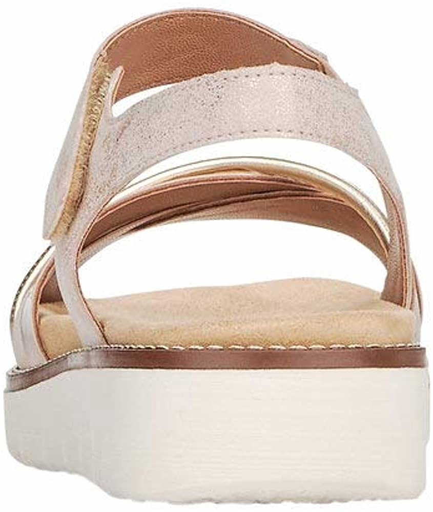 REMONTE Riemchen Sandalen rose