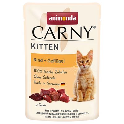 Animonda Carny Kitten Pouch 12 x 85 g