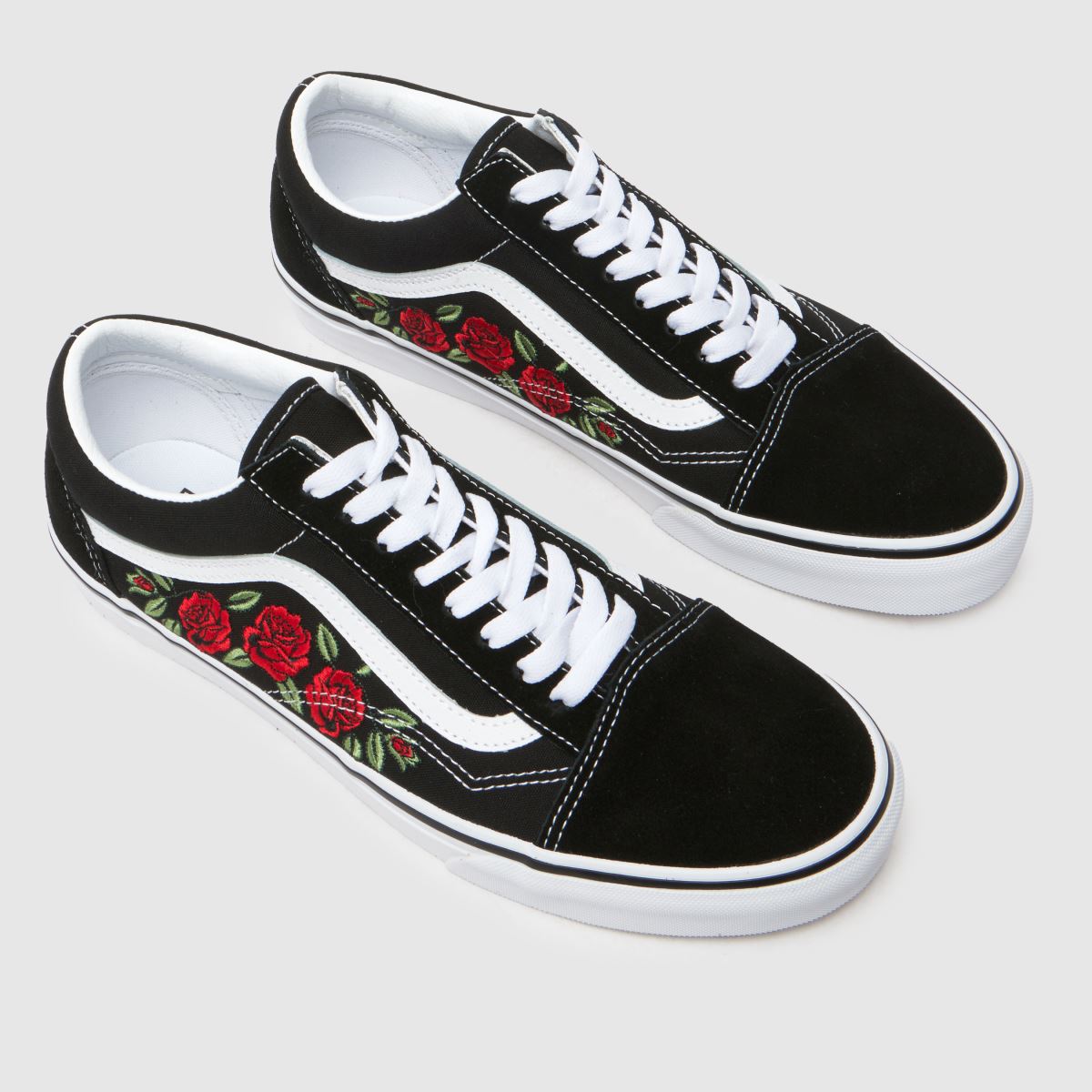 Vans Old Skool superge v črni in rdeči barvi