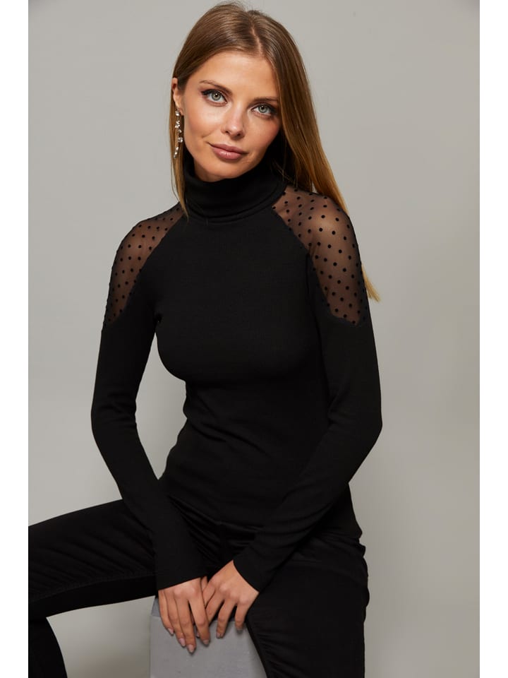 Milan Kiss Longsleeve in Schwarz günstig kaufen