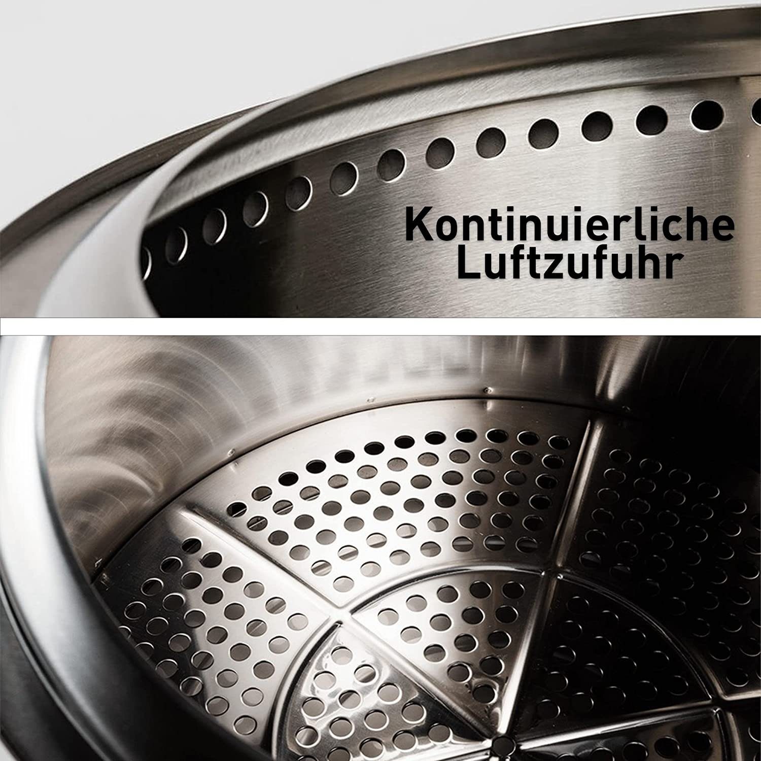 Solo Stove Feuerstelle Feuerschale Bonfire Outdoor-Kamin Edelstahl, mit Standfuß UVP 539€, (SONDERANGEBOT, nur für kurze Zeit, 1-St., für Terrasse, Garten, Feuertonne, Holzofen, Feuerkorb, Outdoor Kamin), Rostfrei, Feuerstelle, Terrassenofen für drau