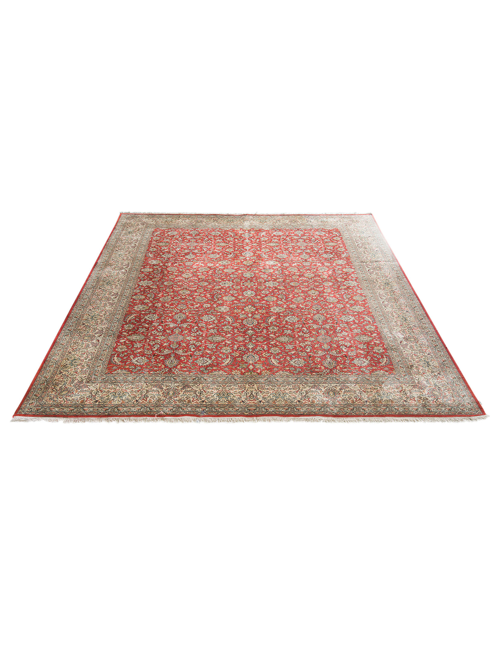 Kaschmir Seide 18/18 ca. 243 x 339 cm, Unikat / Einzelstück