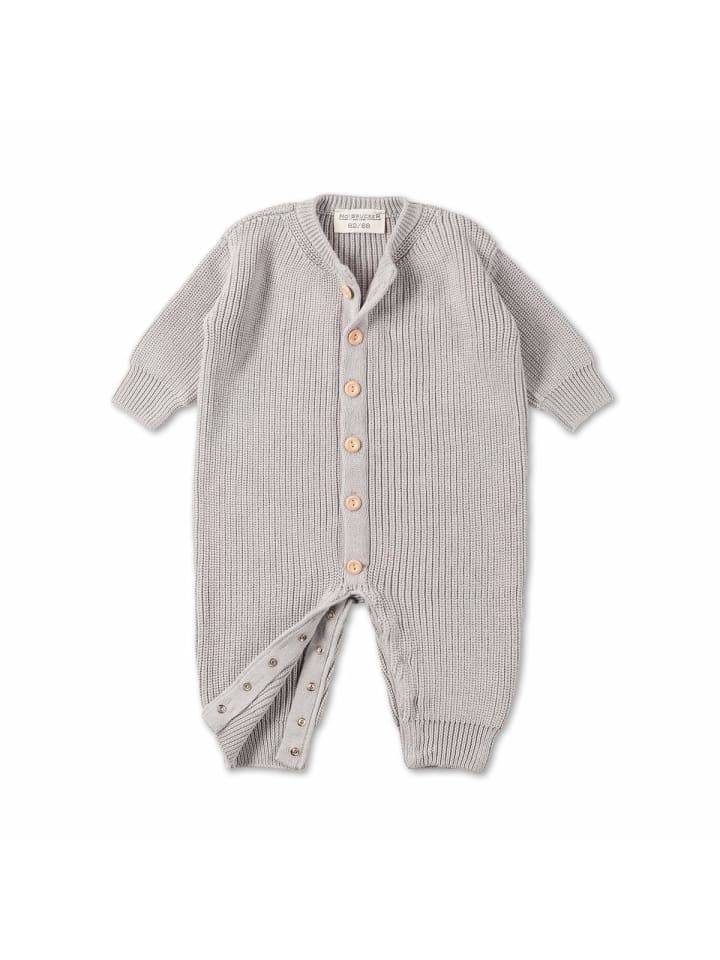 Hofbrucker Strickoverall in hellgrau günstig kaufen 62/68