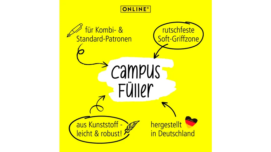 ONLINE Füllhalter Campus Indian Dream