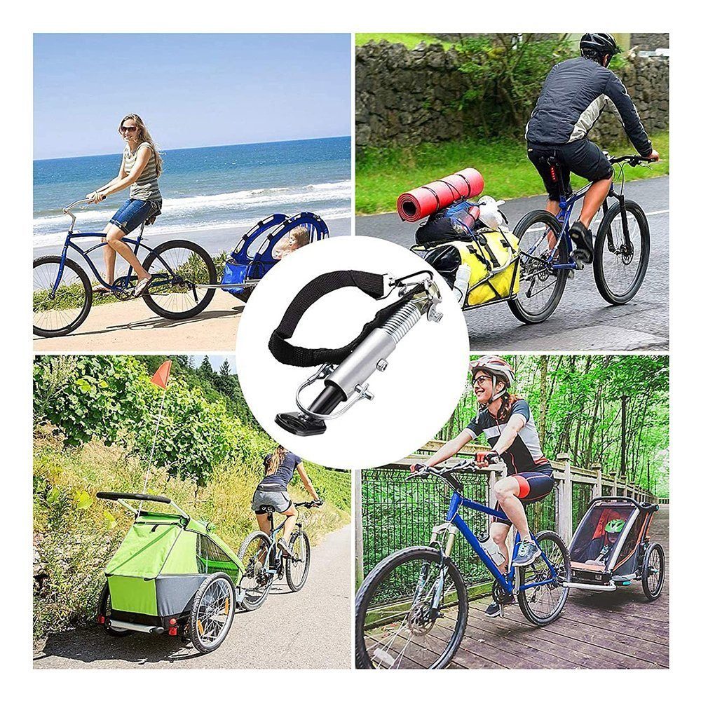 TUABUR Anhänger Fahrradanhängerkupplung für Fahrradanhänger, Fahrradzubehör, 1-tlg.