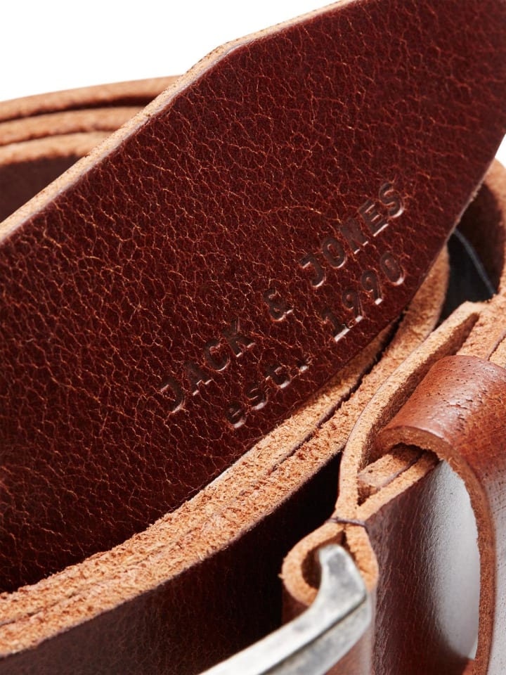 Jack & Jones Ledergürtel 'JACPAUL' Braun günstig kaufen