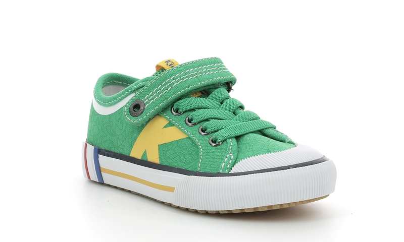 Sneakers basses toile Gecko