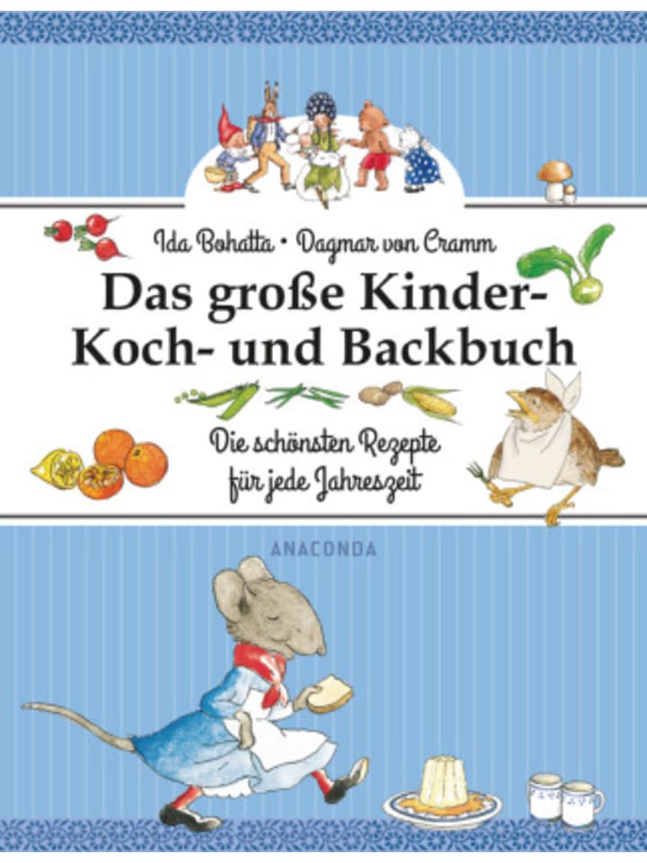 Anaconda Buch - Das große Kinder-Koch- und Backbuch günstig kaufen onesize