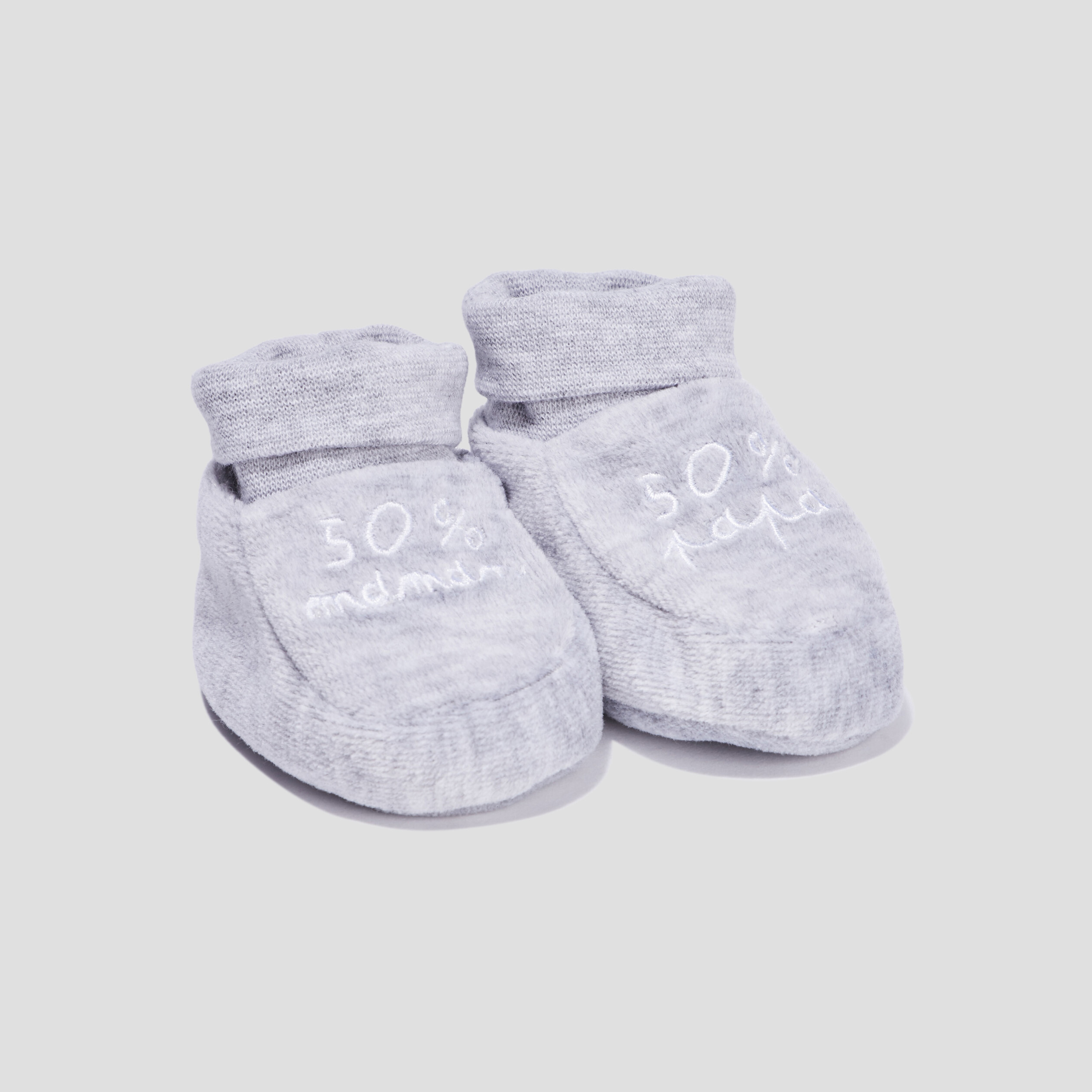 Chaussons gris mixte | La Halle