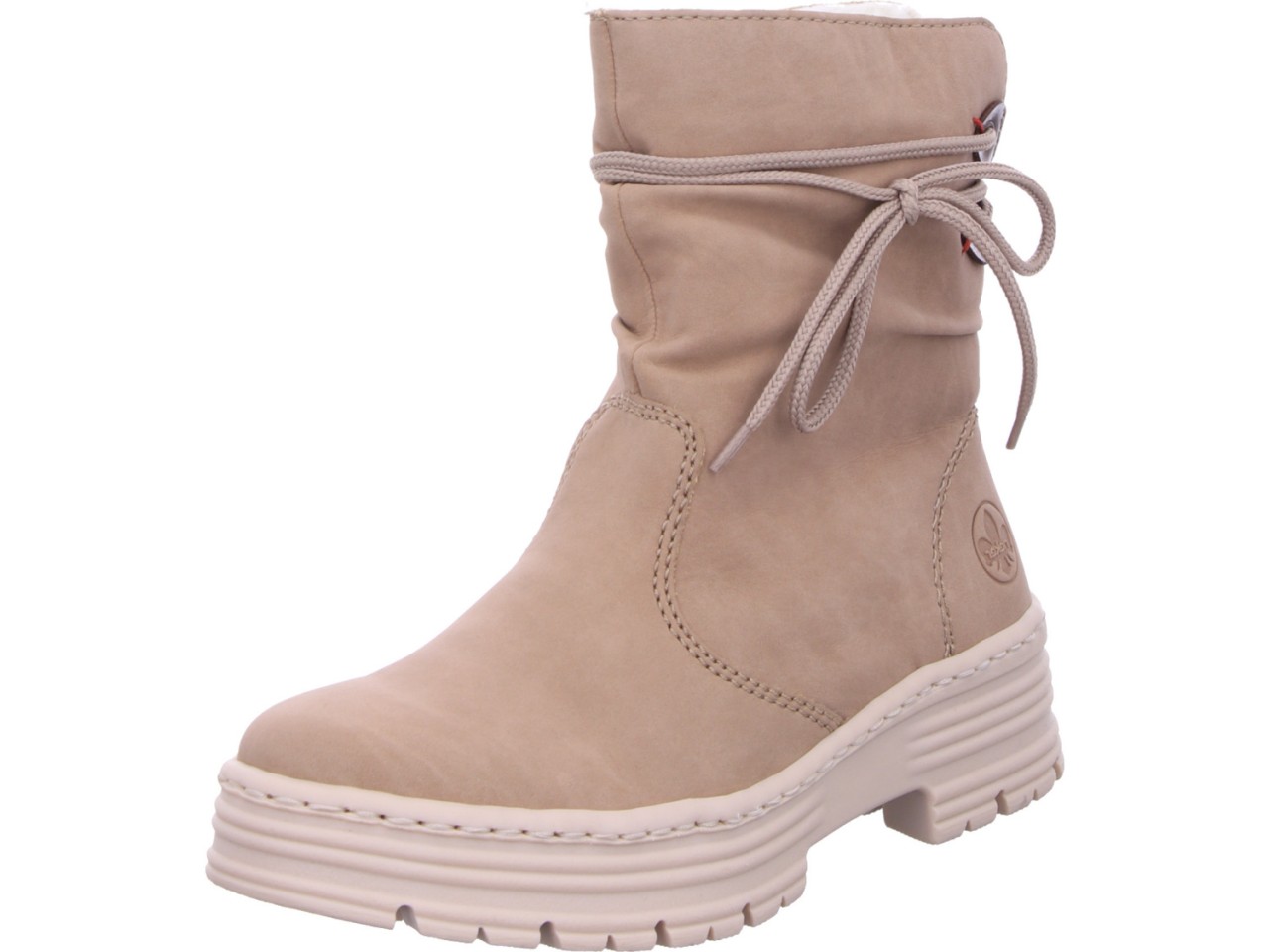 RIEKER Stiefeletten beige