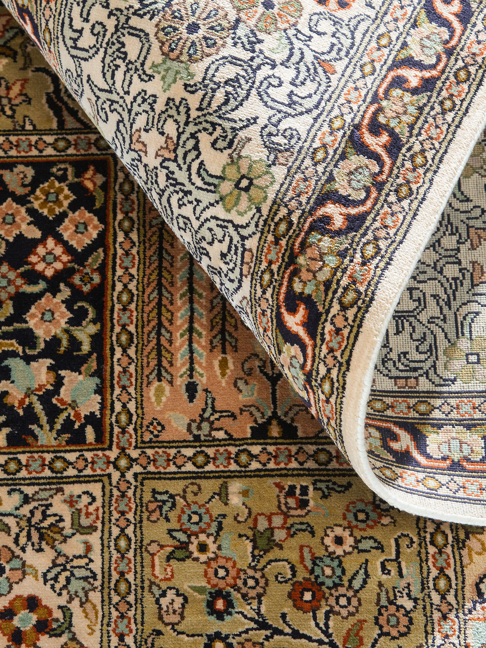 Kaschmir Seide 16/16 ca. 246 x 334 cm, Unikat / Einzelstück
