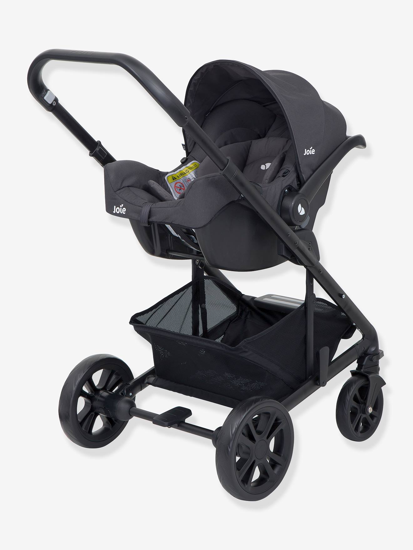 Joie Wendbarer Kombi-Kinderwagen Chrome JOIE - schwarz