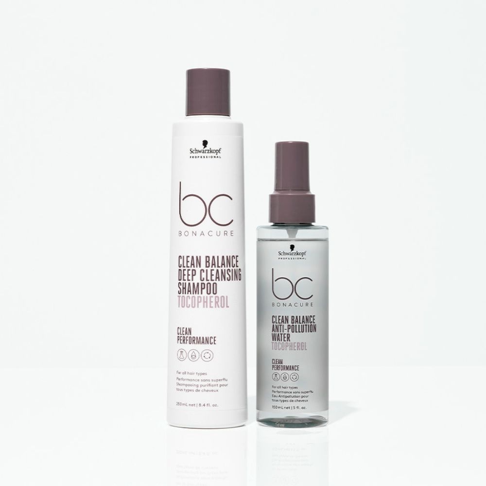 schwarzkopf professional BC Clean Balance Eau Antipollution 150ml Vaporisateur