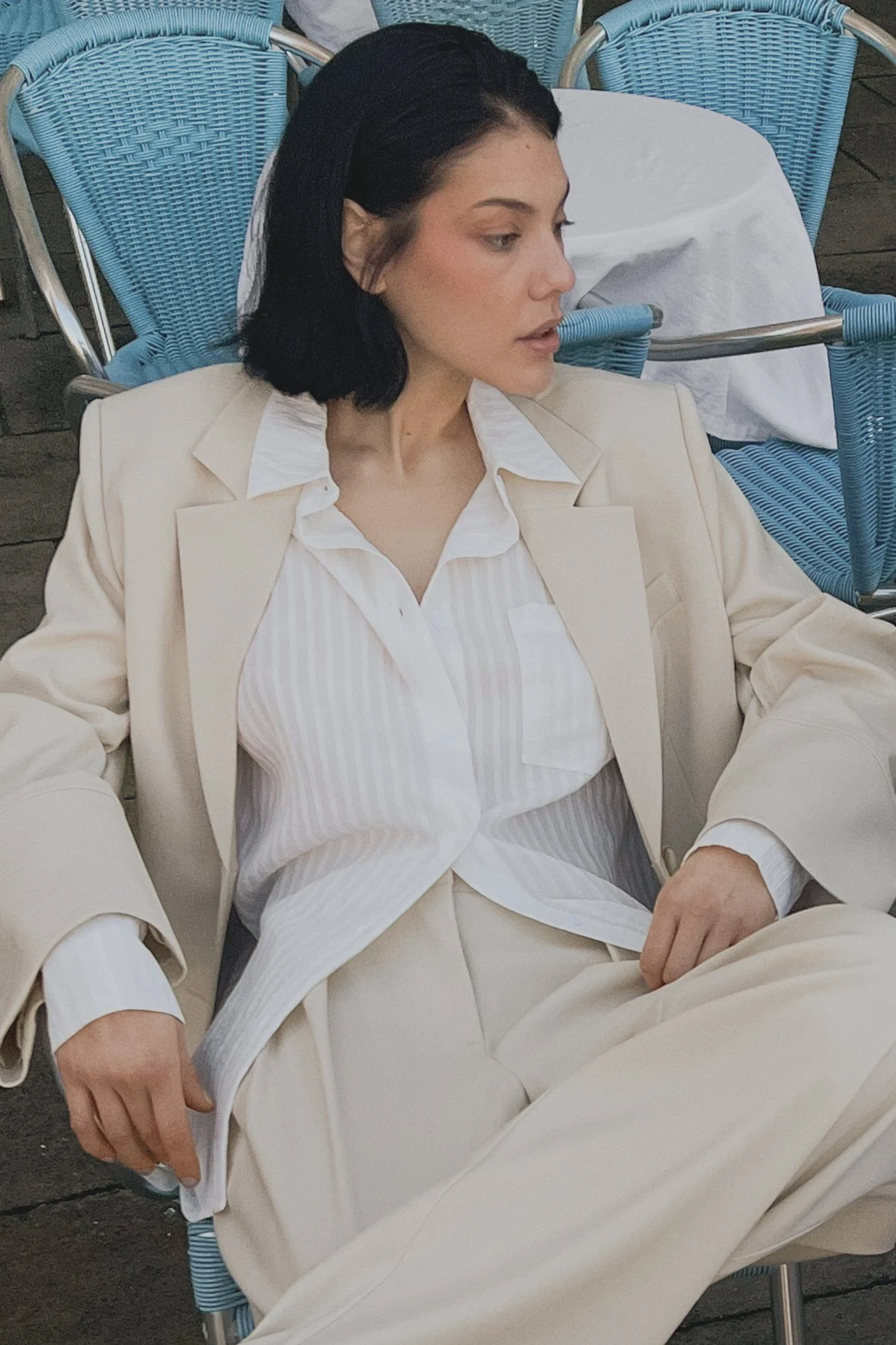 Strukturiertes Shirt