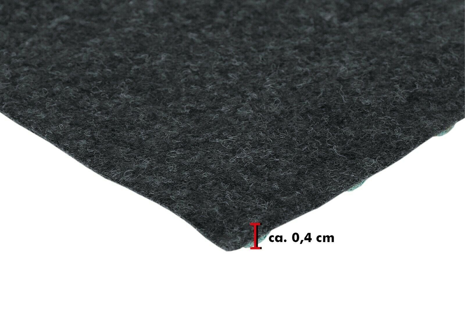 Kunstrasen Meterware 400 cm breit, misento, rechteckig, Höhe: 4 mm, pflegeleicht, strapazierfähig, zuschneidbar, mit Noppen zur Drainage