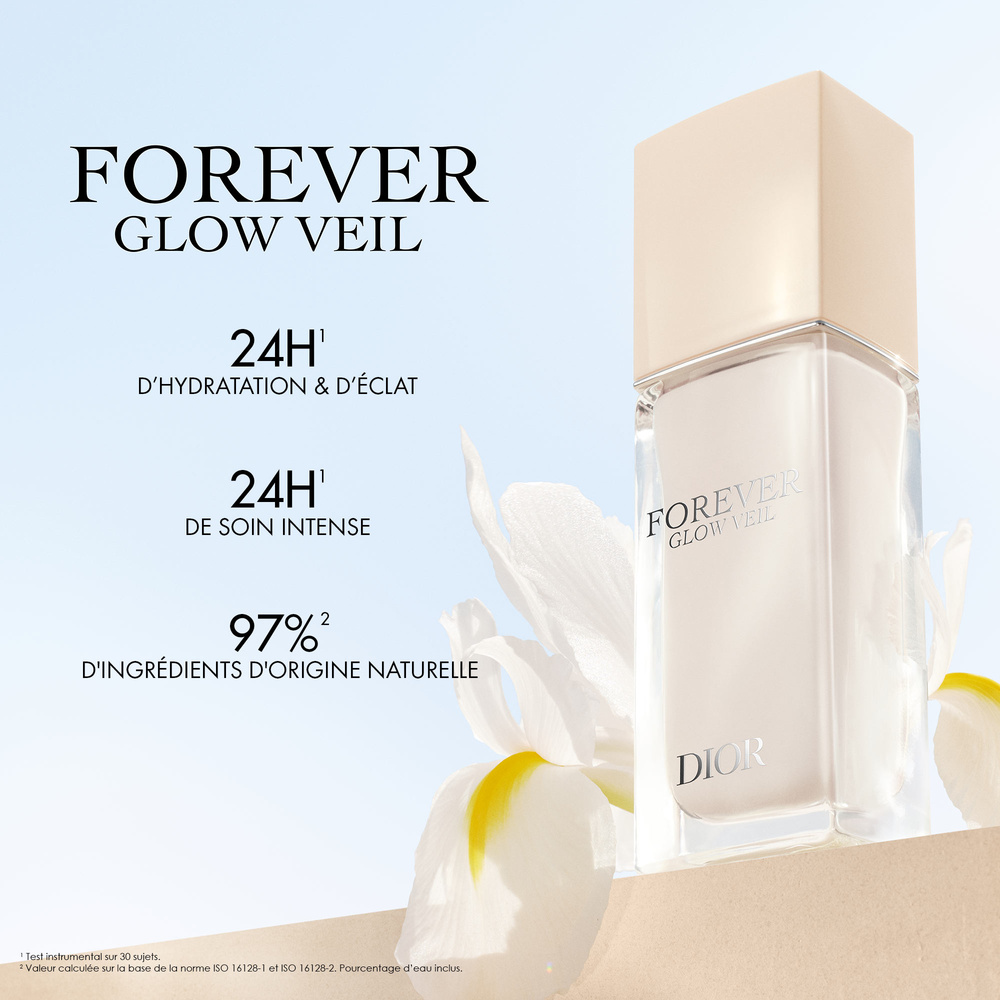 DIOR Dior Forever Glow Veil Primer Base de teint éclat - 97 % d'ingrédients d'origine naturelle