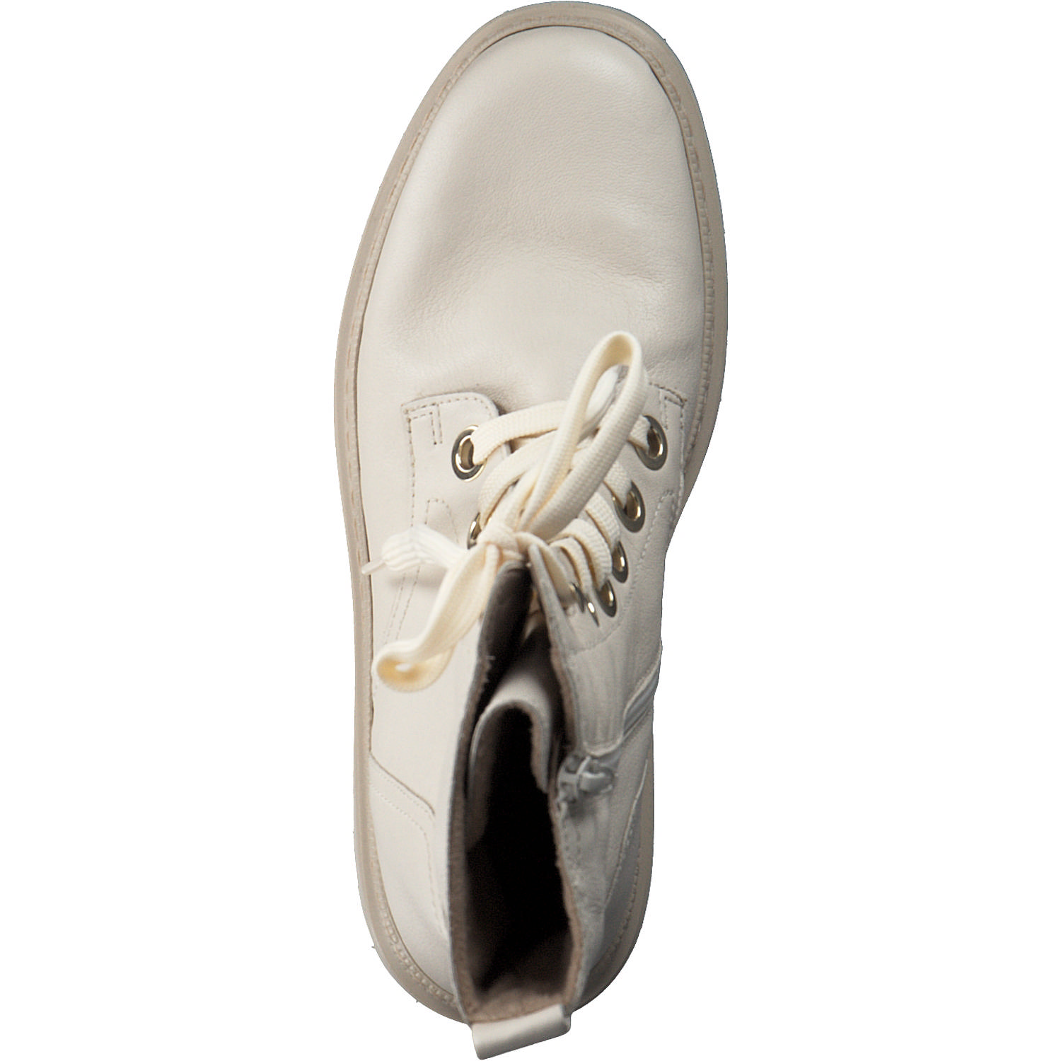 Gabor 91.721, Schnürstiefeletten, Damen, Weiß