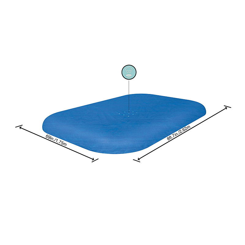 Bestway Bassengtrekk 262x175x51 cm