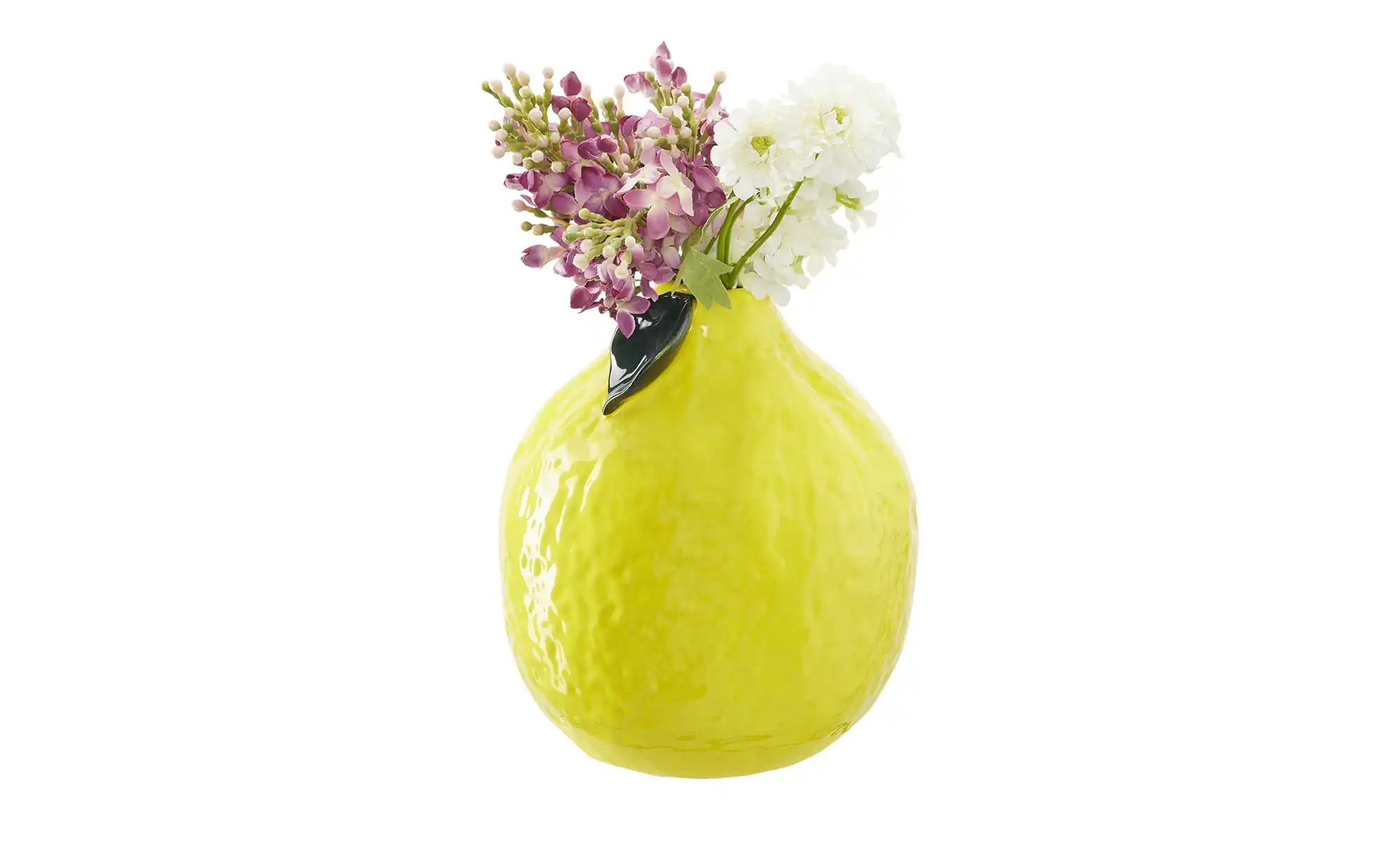HOME STORY Vase Zitrone