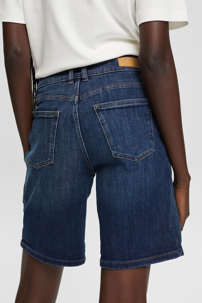 Jeans-Shorts mit Stretch