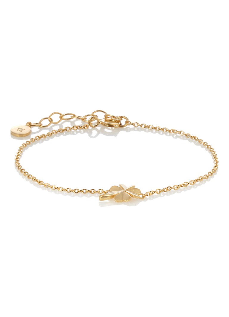 Pernille Corydon Clover bracelet gold plated