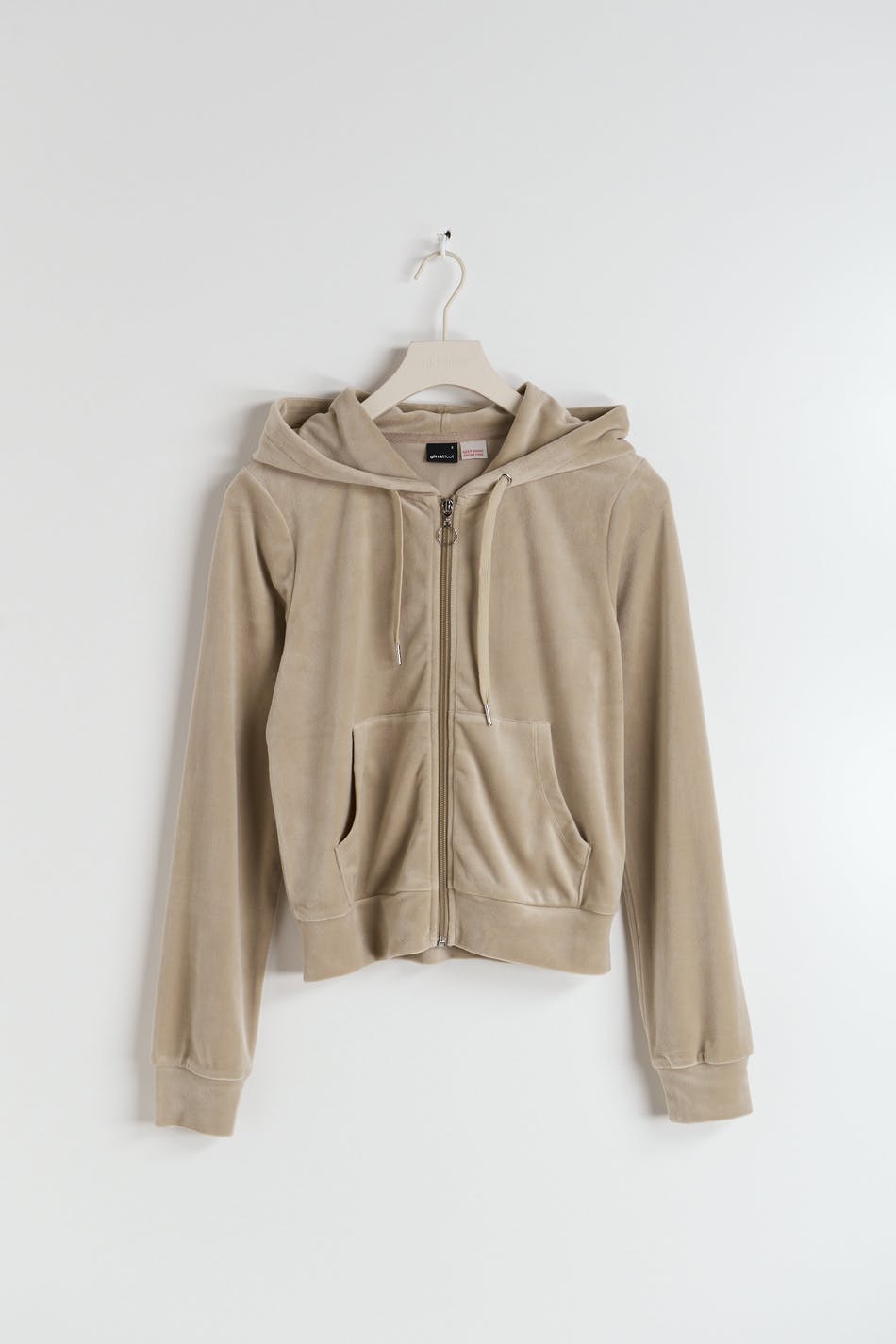 Velour hoodie