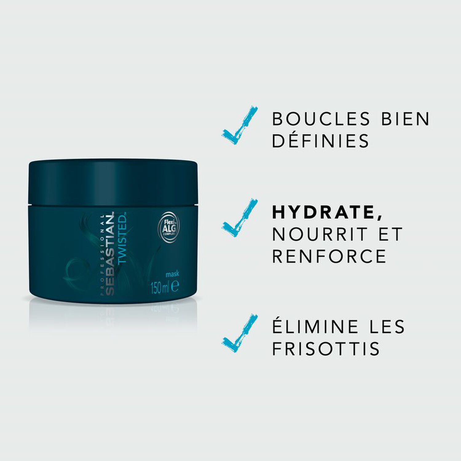Sebastian Twisted Masque Masque Cheveux Bouclés 150 ml
