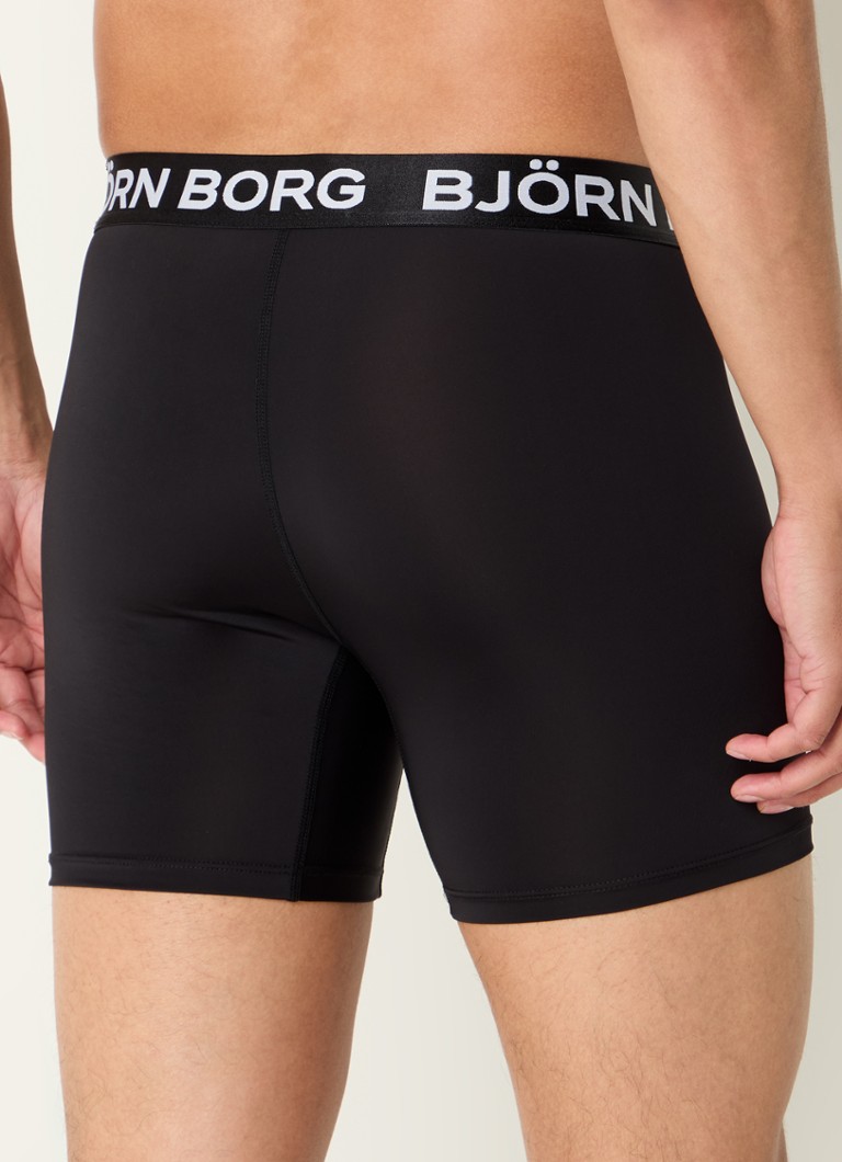 Boxer Björn Borg Performance con fascia logo, confezione da 5