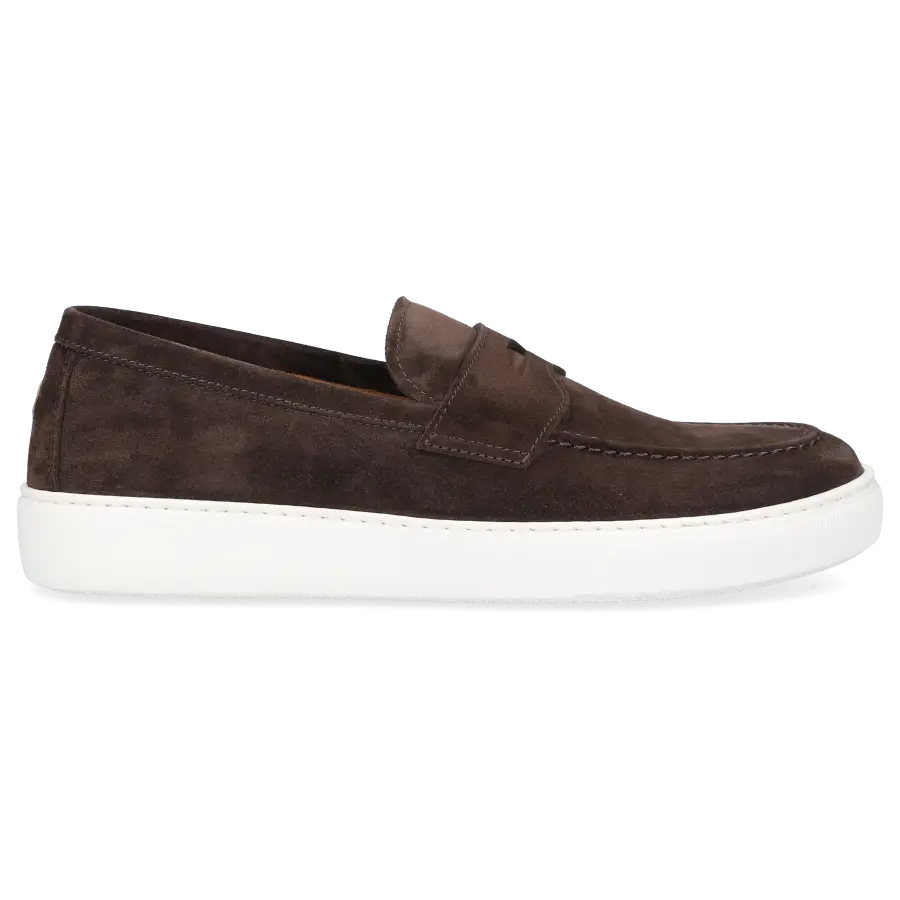 Henderson - Loafer ALBINO Veloursleder - braun