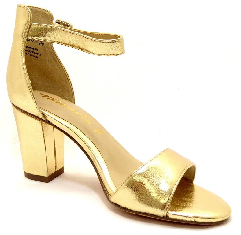TAMARIS Klassische Sandalen gelb