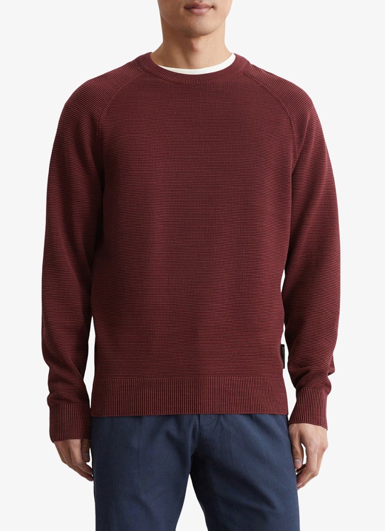 Marc O'Polo Fine-knit round-neck pullover