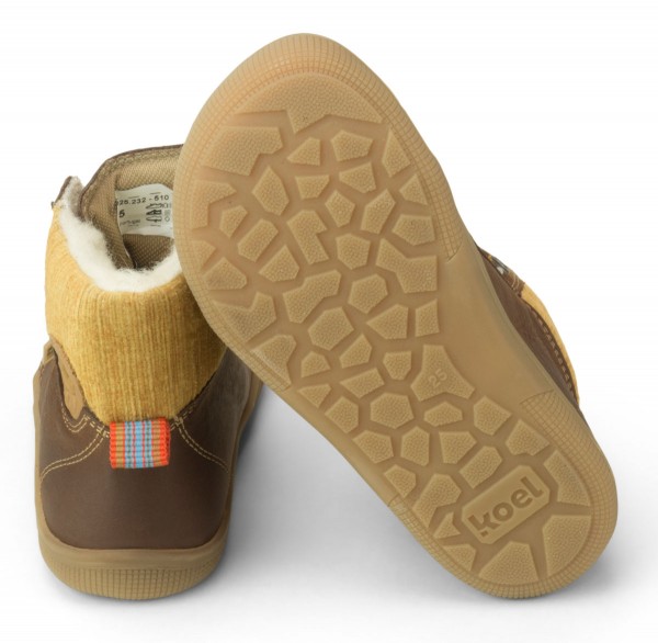 Koel bare ~ Deemer HighCut Schnürschuh Winter + Tex ~ Chocolate