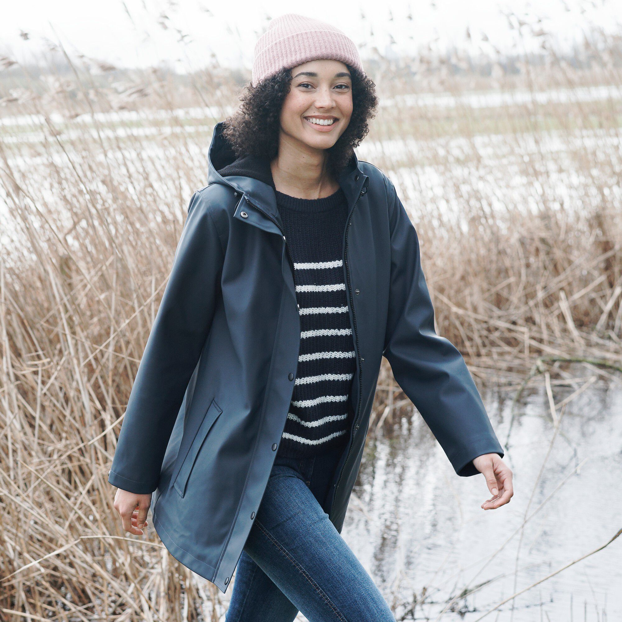 Ciré imperméable en polyester recyclé(**)