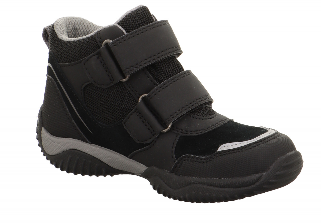 STORM - Schwarz/Hellgrau Sneaker high mit Klettverschluss