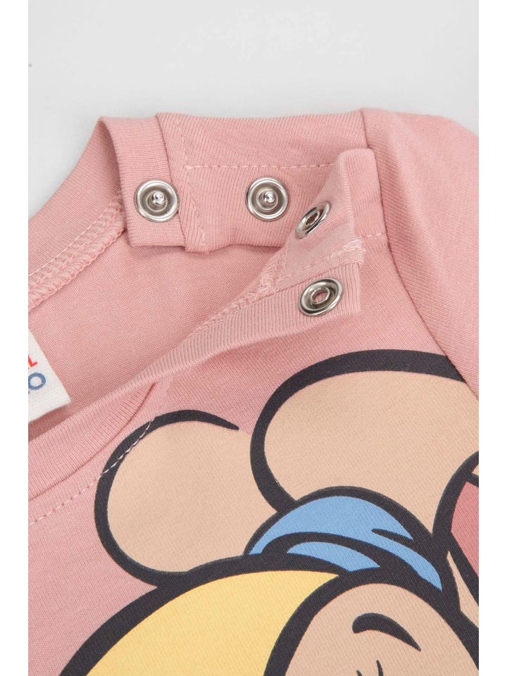 Coccodrillo Langärmeliger Bodysuit in rosa günstig kaufen 68