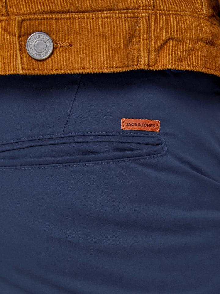 Jack & Jones Stoffhose / Chino MARCO BOWIE slim in Blau günstig kaufen