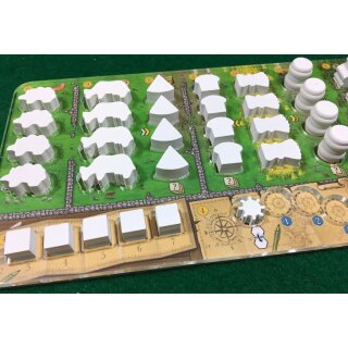 Plastic tray compatible with Clans of Caledonia