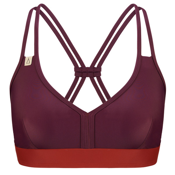BIKINI TOP WILD DARK BERRY Damen - Bikini