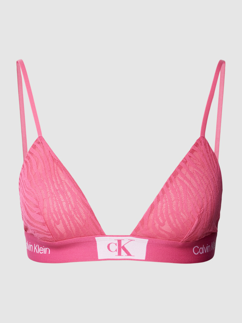 BH mit Label-Details Modell '1996 ANIMAL' in rosa
