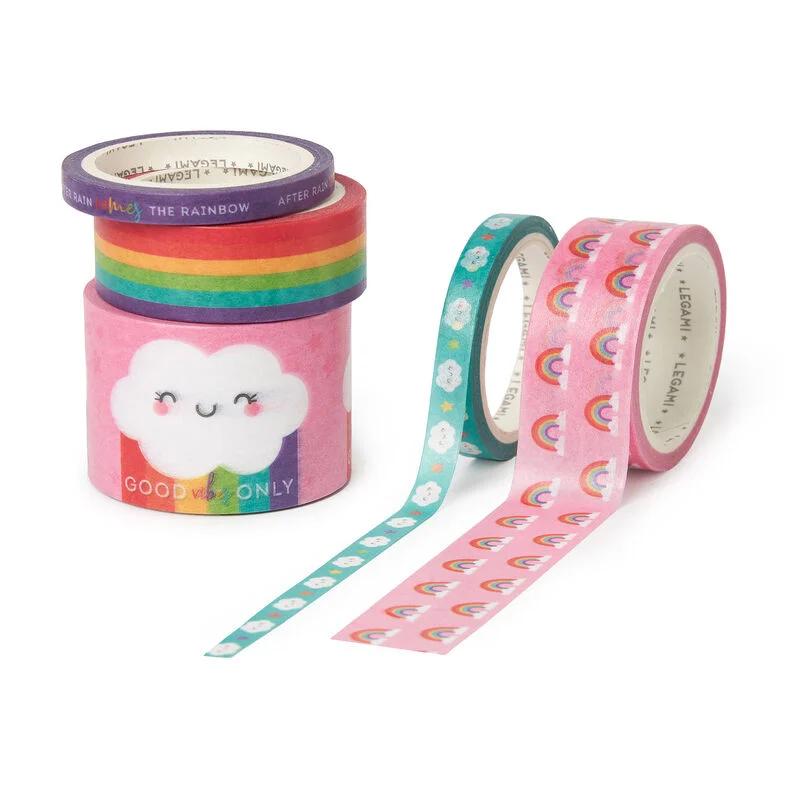 5 cintas adhesivas de papel en un juego - Tape by Tape