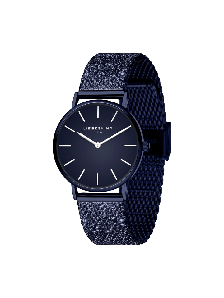 LIEBESKIND BERLIN Armbanduhr in blau günstig kaufen onesize