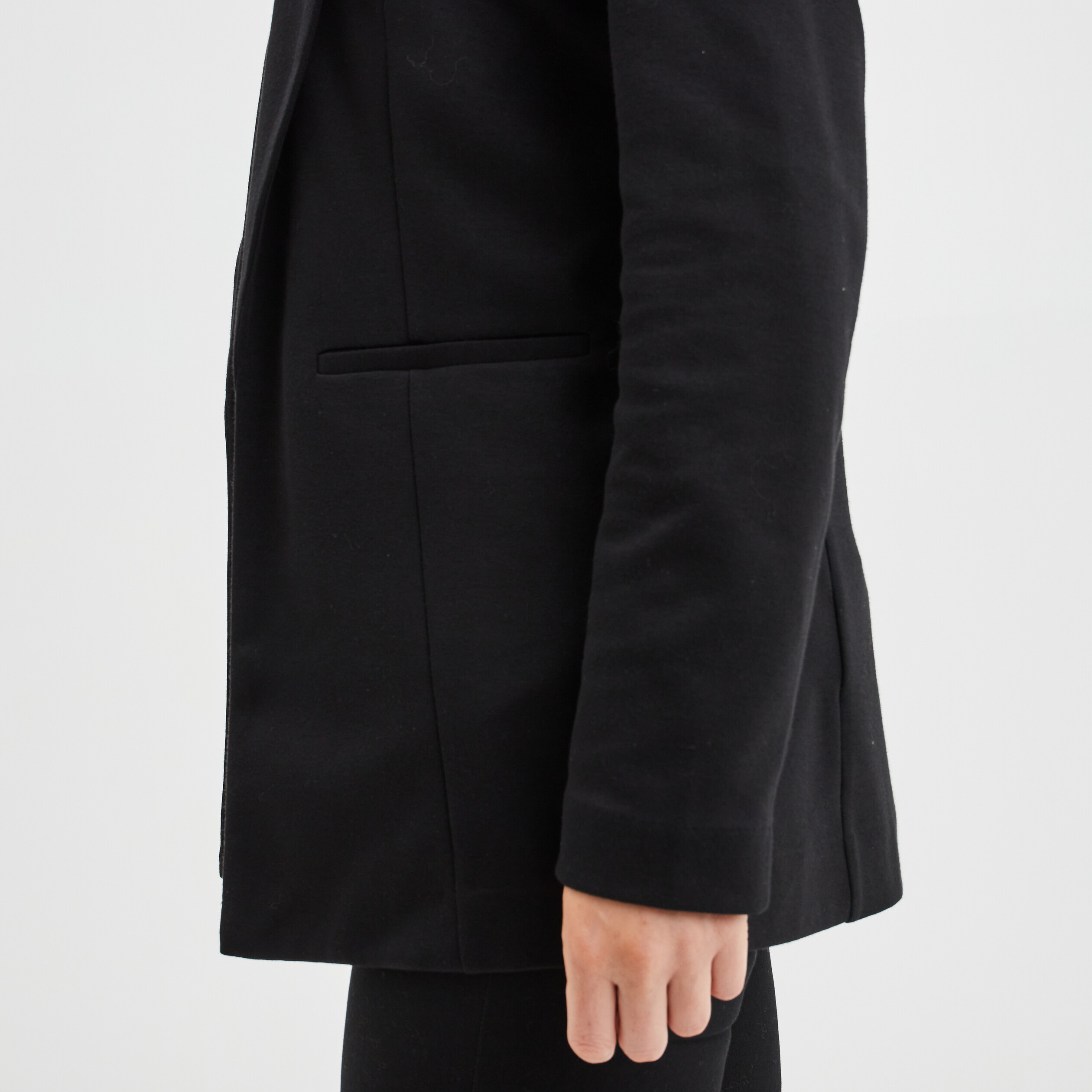 Veste blazer droite noir femme | La Halle
