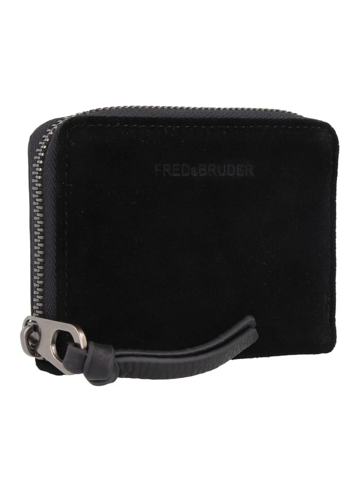 FREDs BRUDER Jo Geldbörse Leder 11 cm in black günstig kaufen onesize
