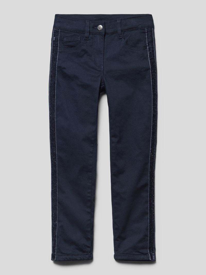 Hose mit Galonstreifen in blau