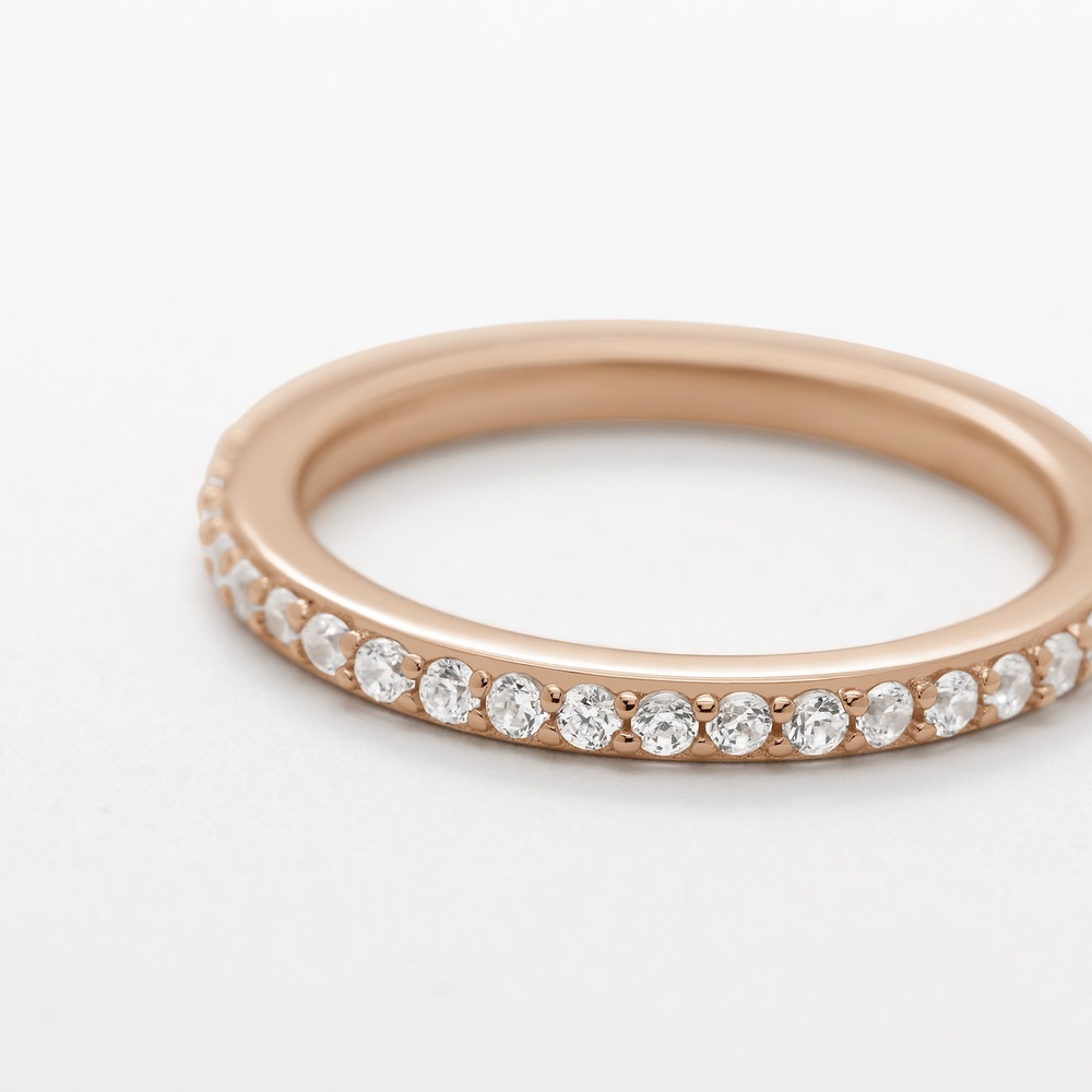 Esprit Bague pour femme 925 Argent or rose Bague