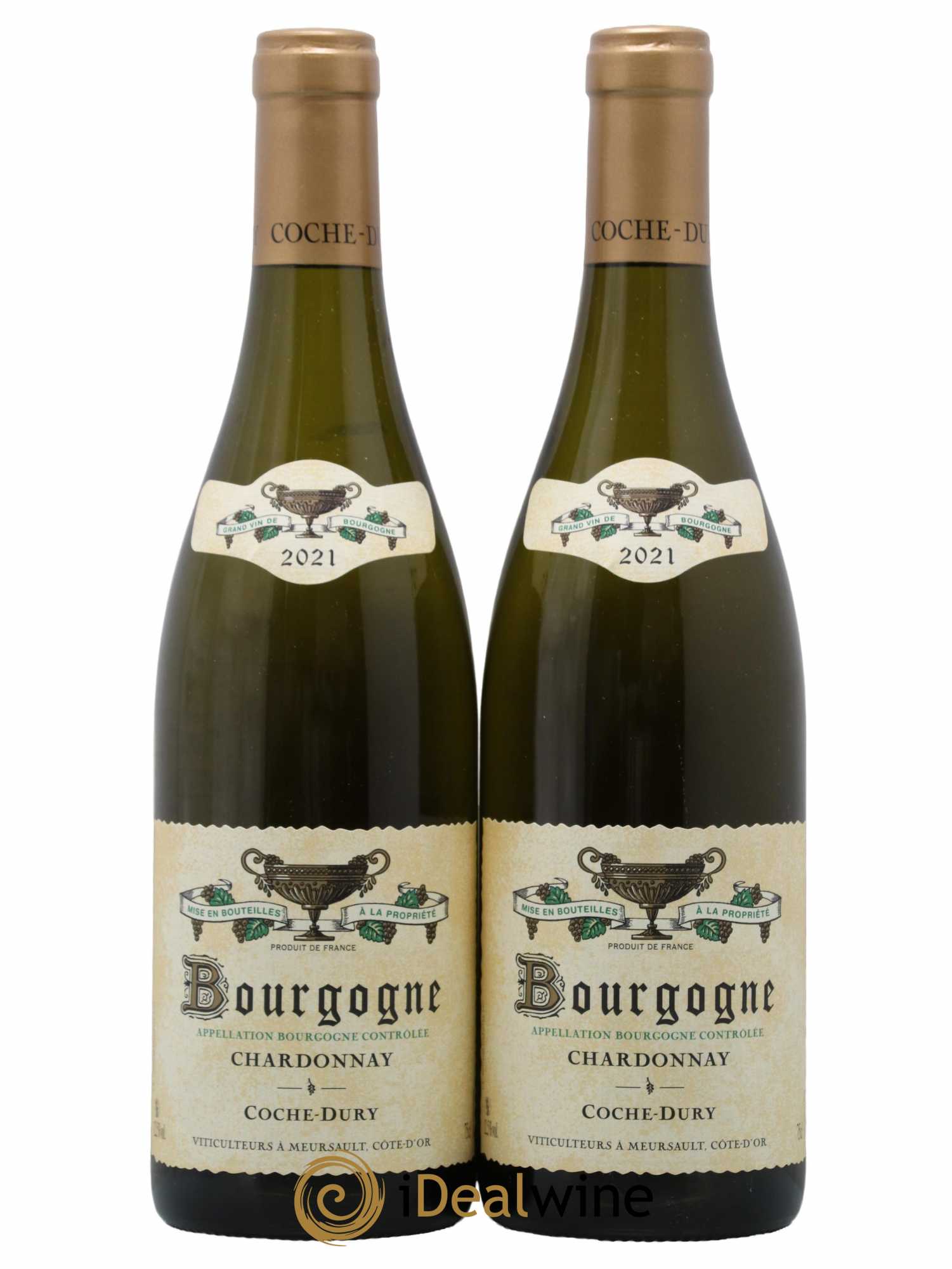 Bourgogne Coche Dury (Domaine)  2021 - Lot de 2 Bouteilles